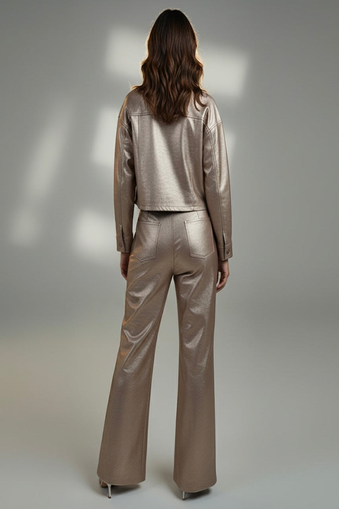 WQ- BRONZE CROPPED JACKET