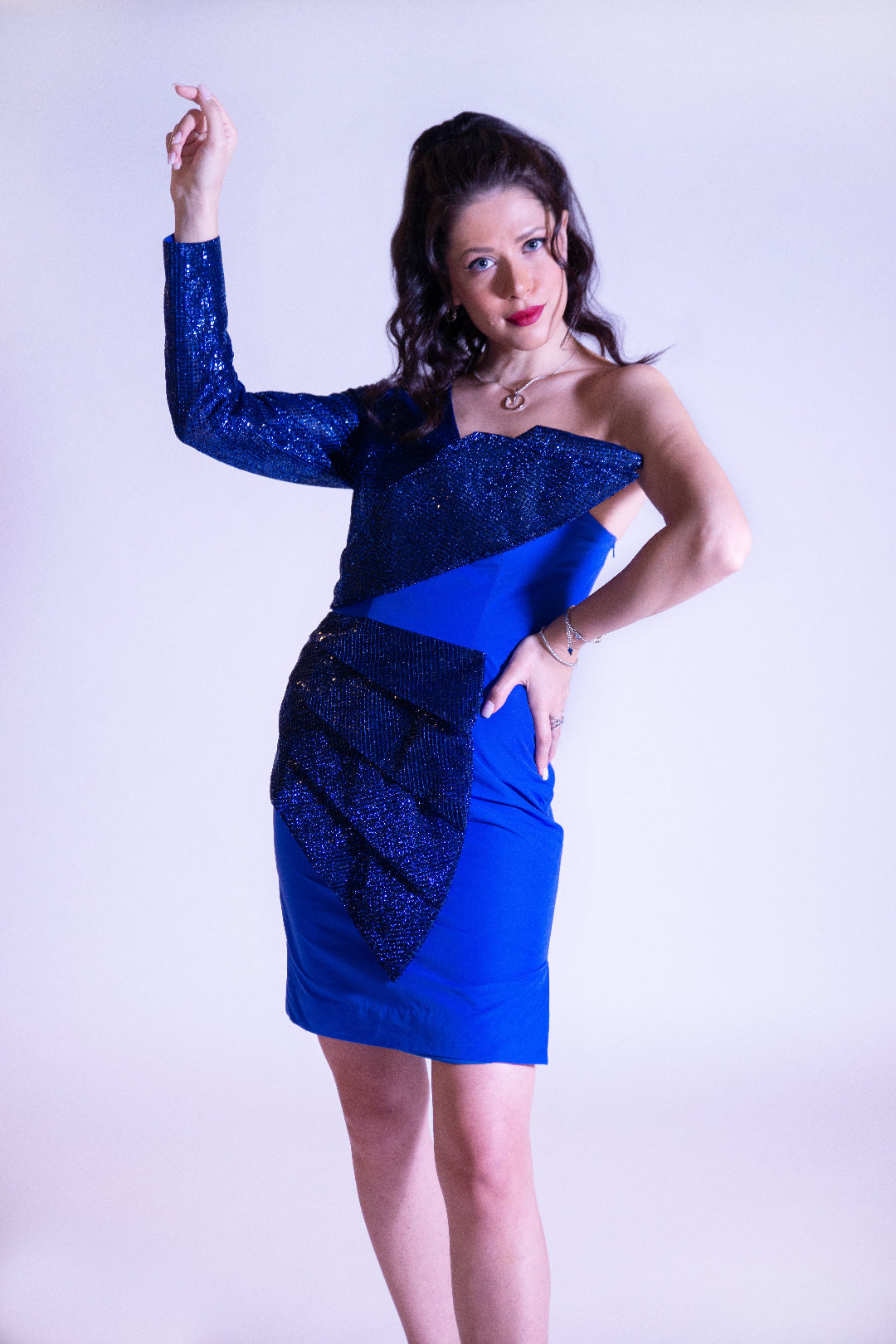 SAPPHIRE STARDUST DRESS