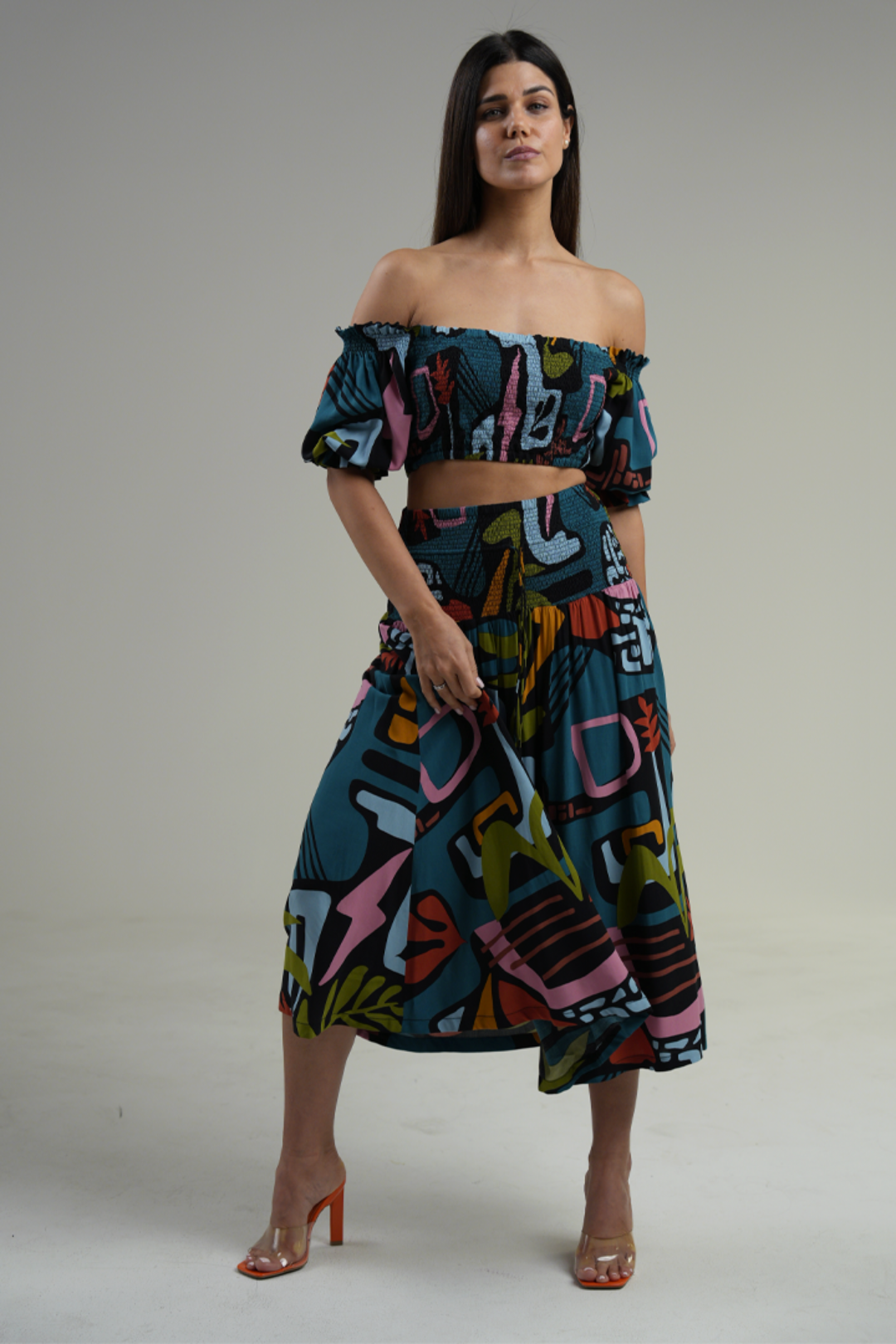 COLORFUL CHAOS SKIRT