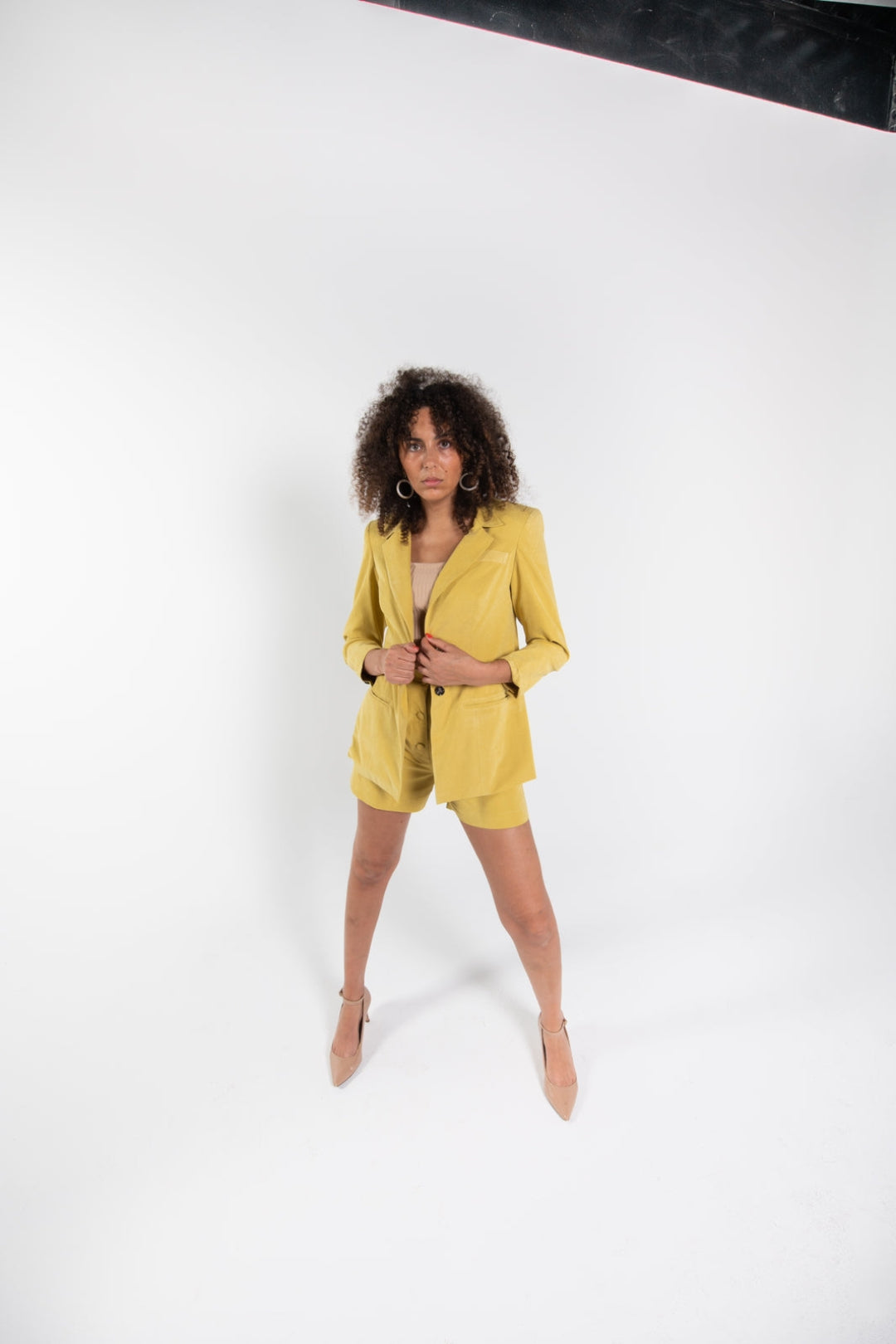 YELLOW CUPRO JACKET