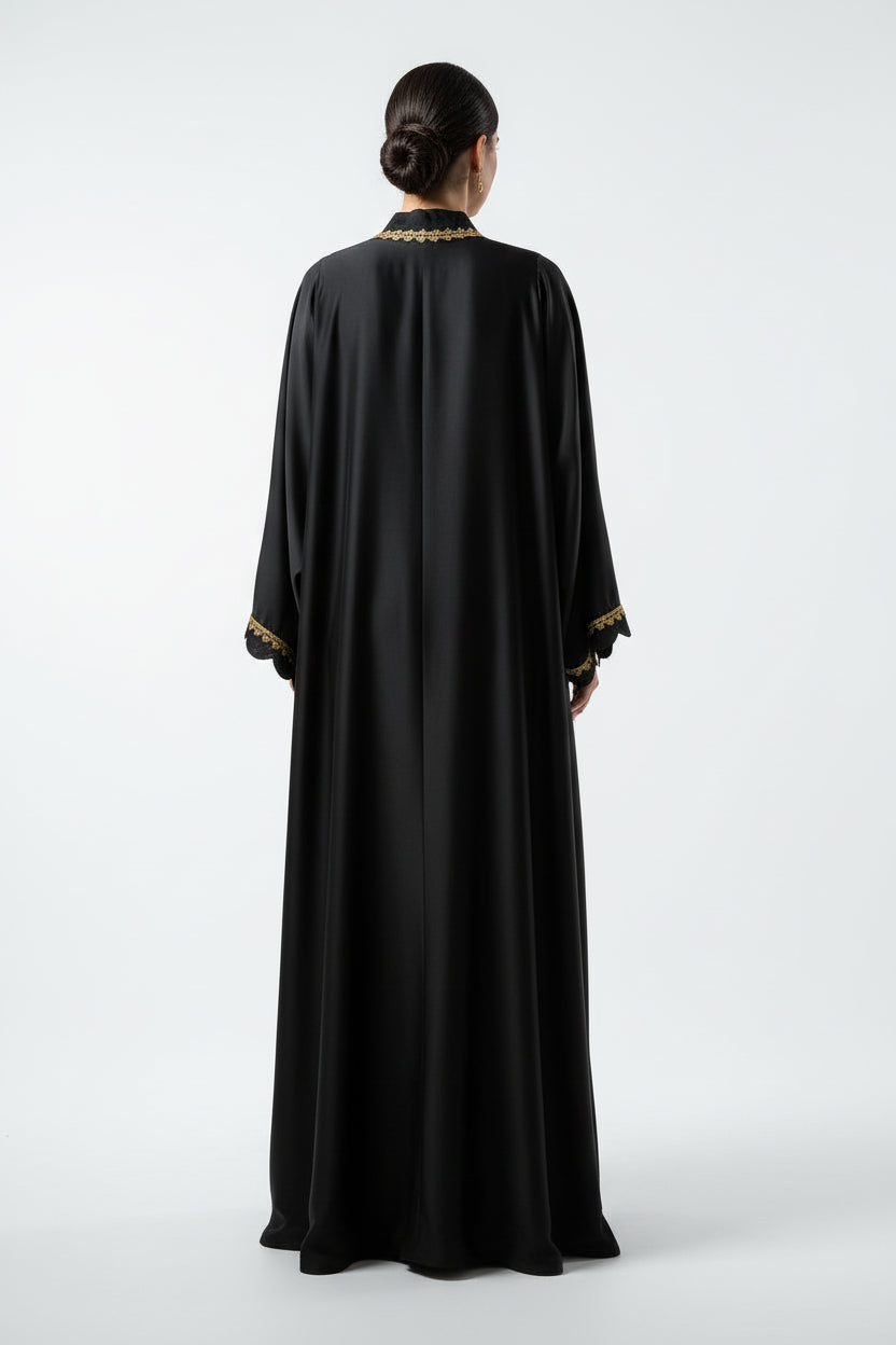 BLACK LAMPERO KAFTAN