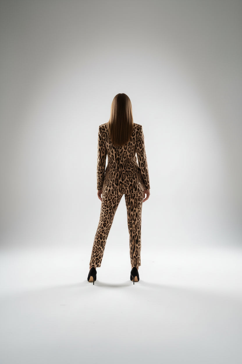 WE- LEOPARD PRINT JACKET