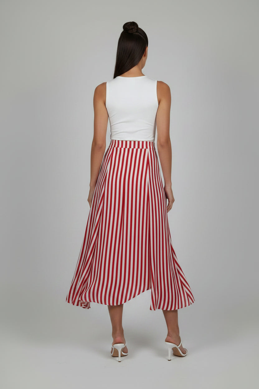NOSTALGIA RED SKIRT