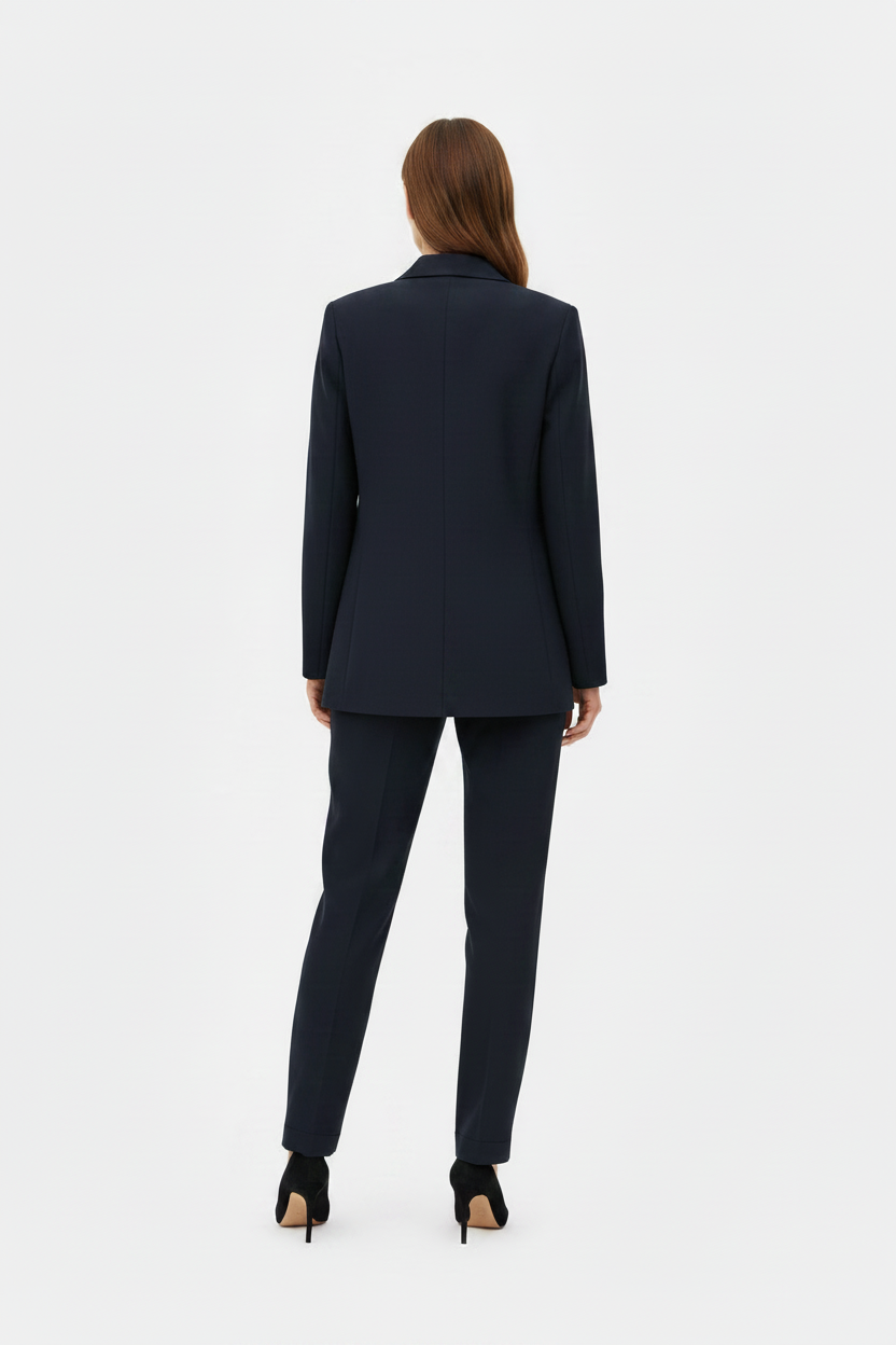 NAVY BLUE CUPRO PANT