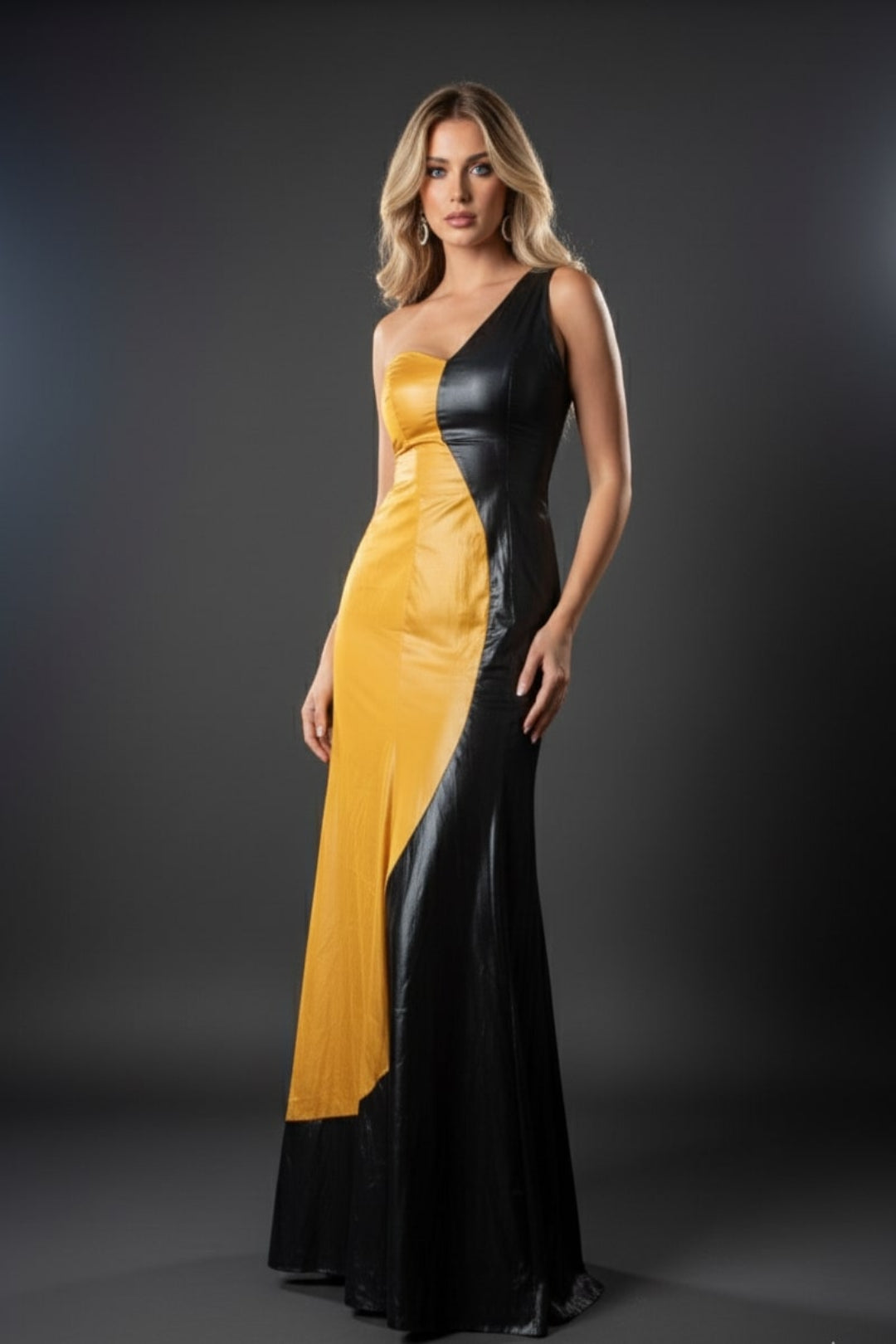MIDNIGHT GOLD GOWN