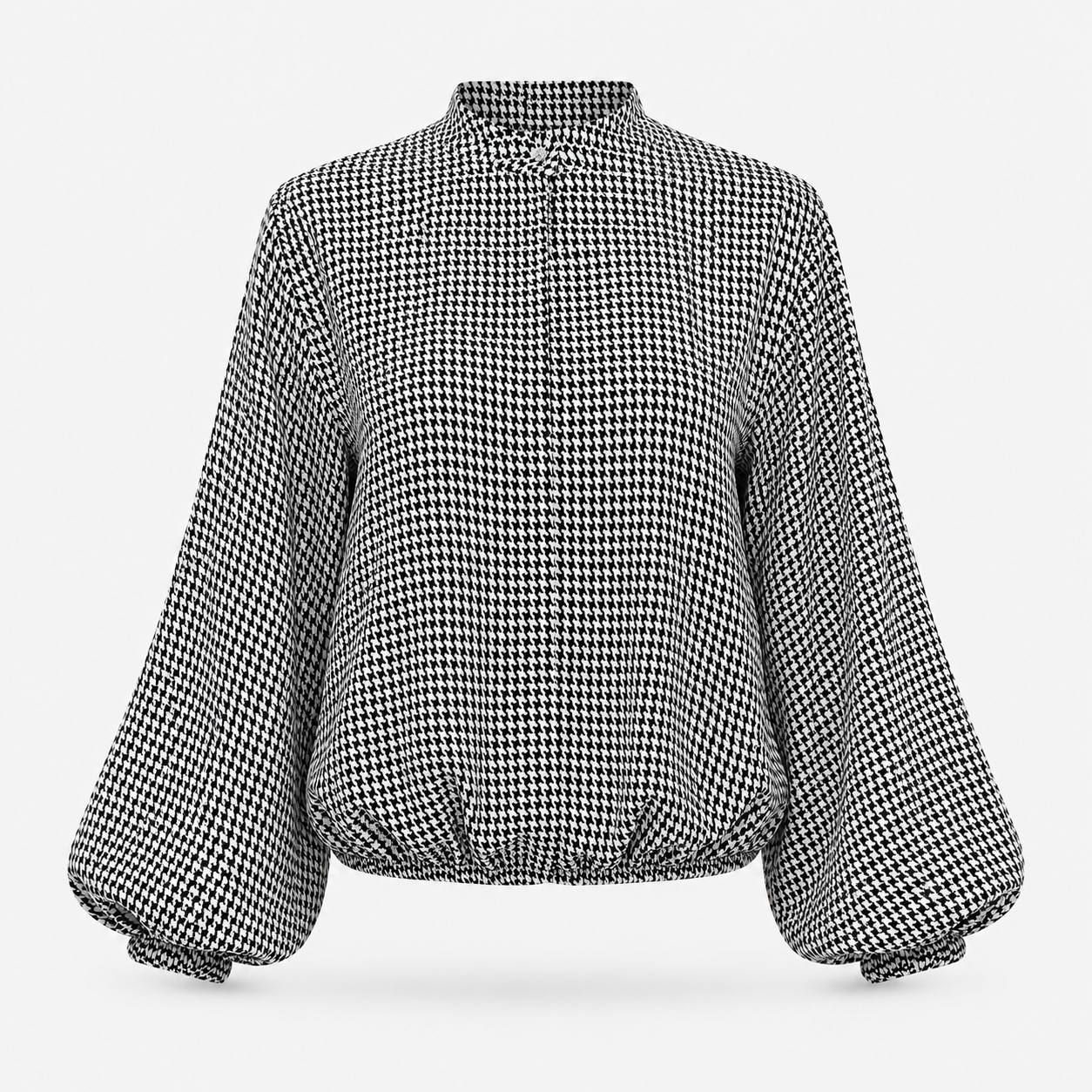 SUMMER LOVE MICRO-CHECK BOMBER JACKET