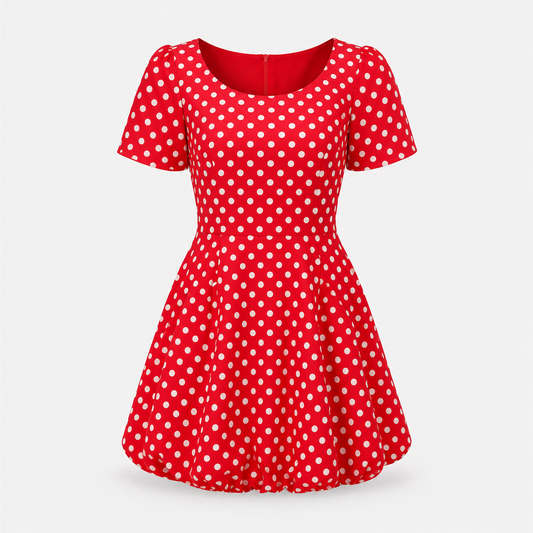 SUMMER LOVE  POLKA DOT  DRESS  2