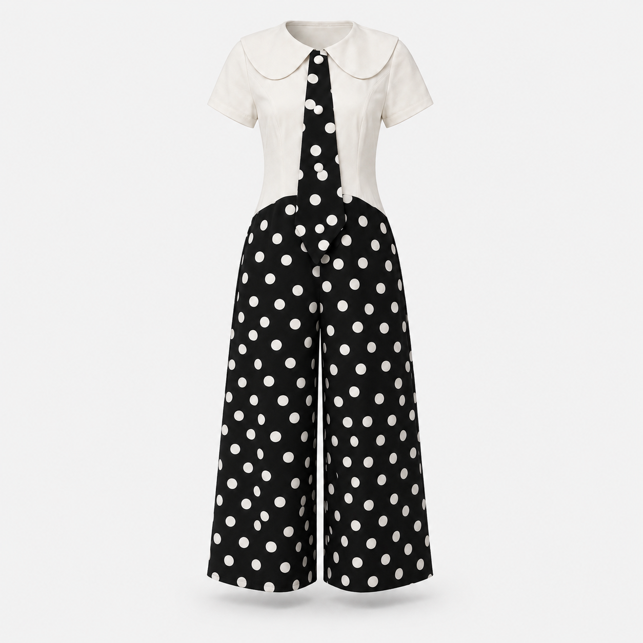 POLKA DOT JUMPSUIT