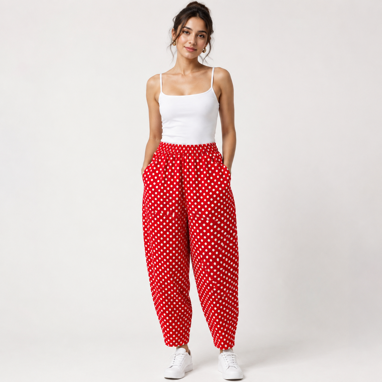 SUMMER LOVE POLKA DOT BALLOON PANT