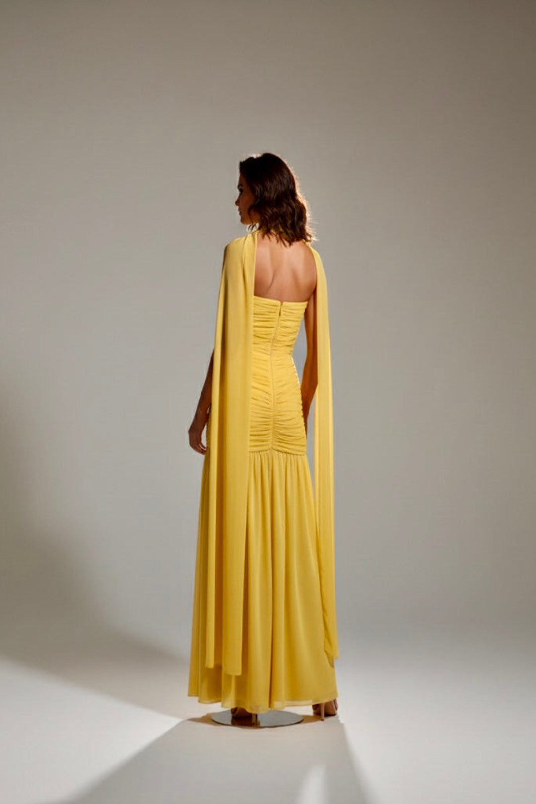 SUNLIT SOLEIL CUT OUT GOWN