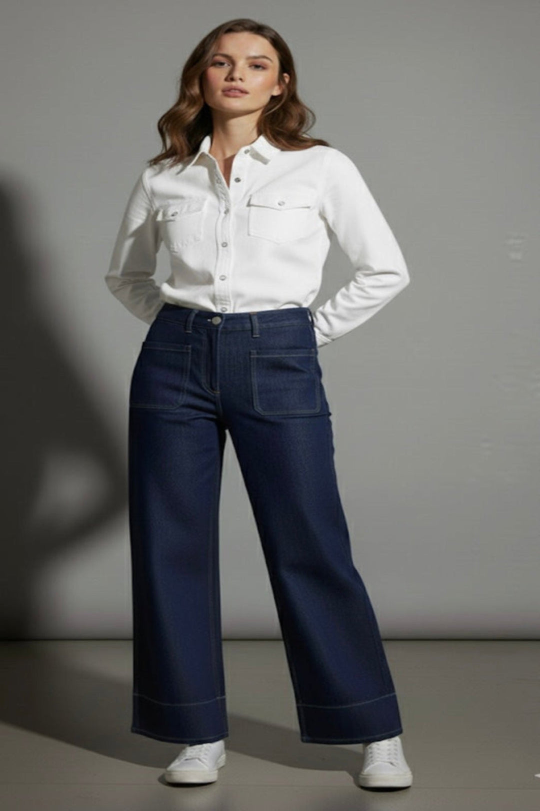WQ- DENIM PANTS