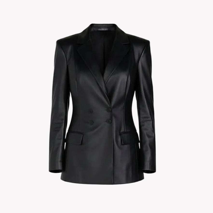 BLACK  LEATHER JACKET