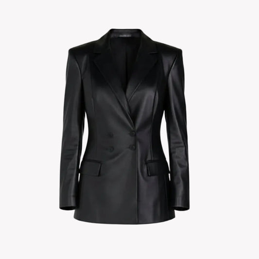 BLACK  LEATHER JACKET