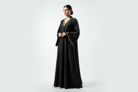 BLACK LAMPERO KAFTAN