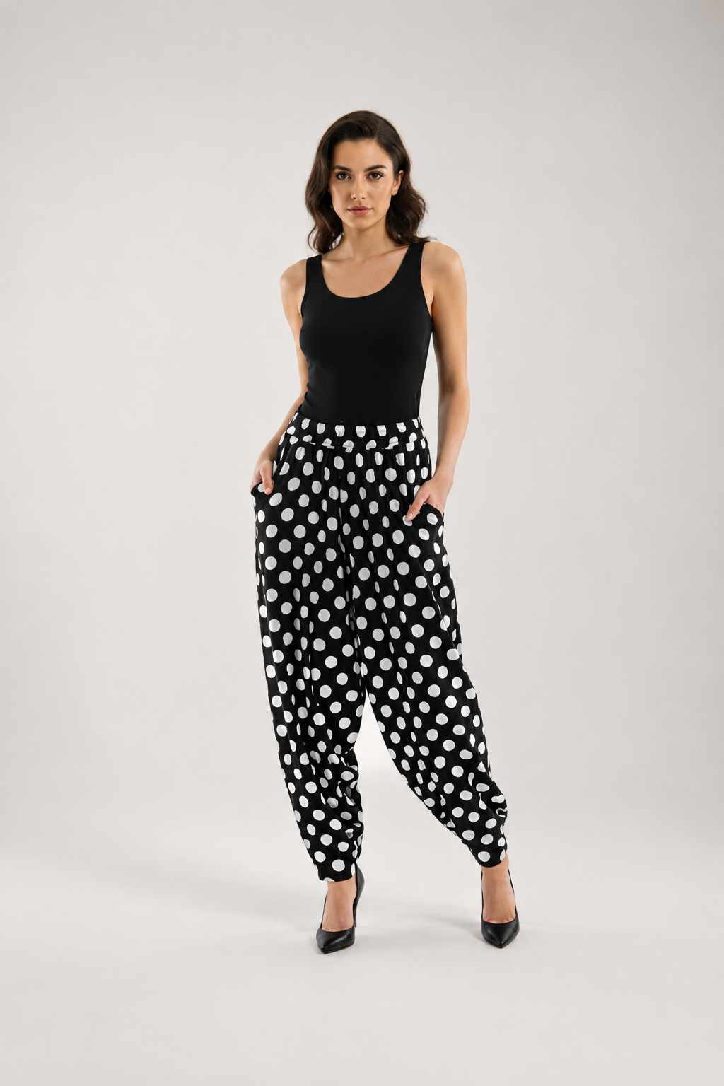 SUMMER LOVE POLKA DOT BALLOON PANT