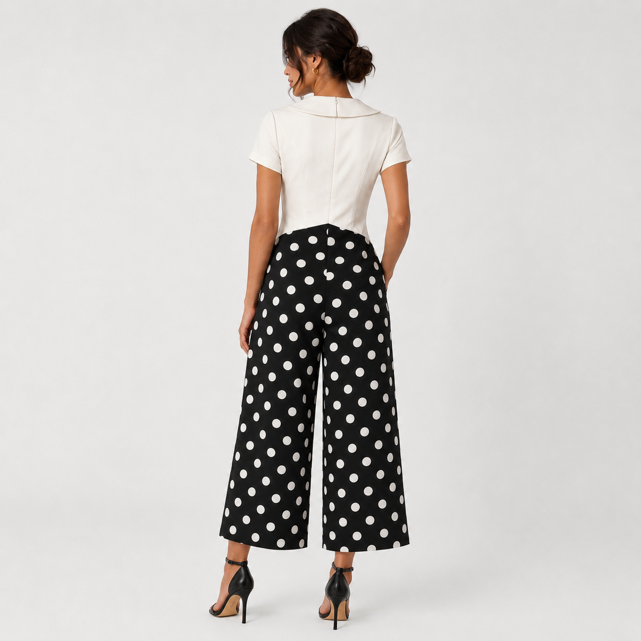 POLKA DOT JUMPSUIT