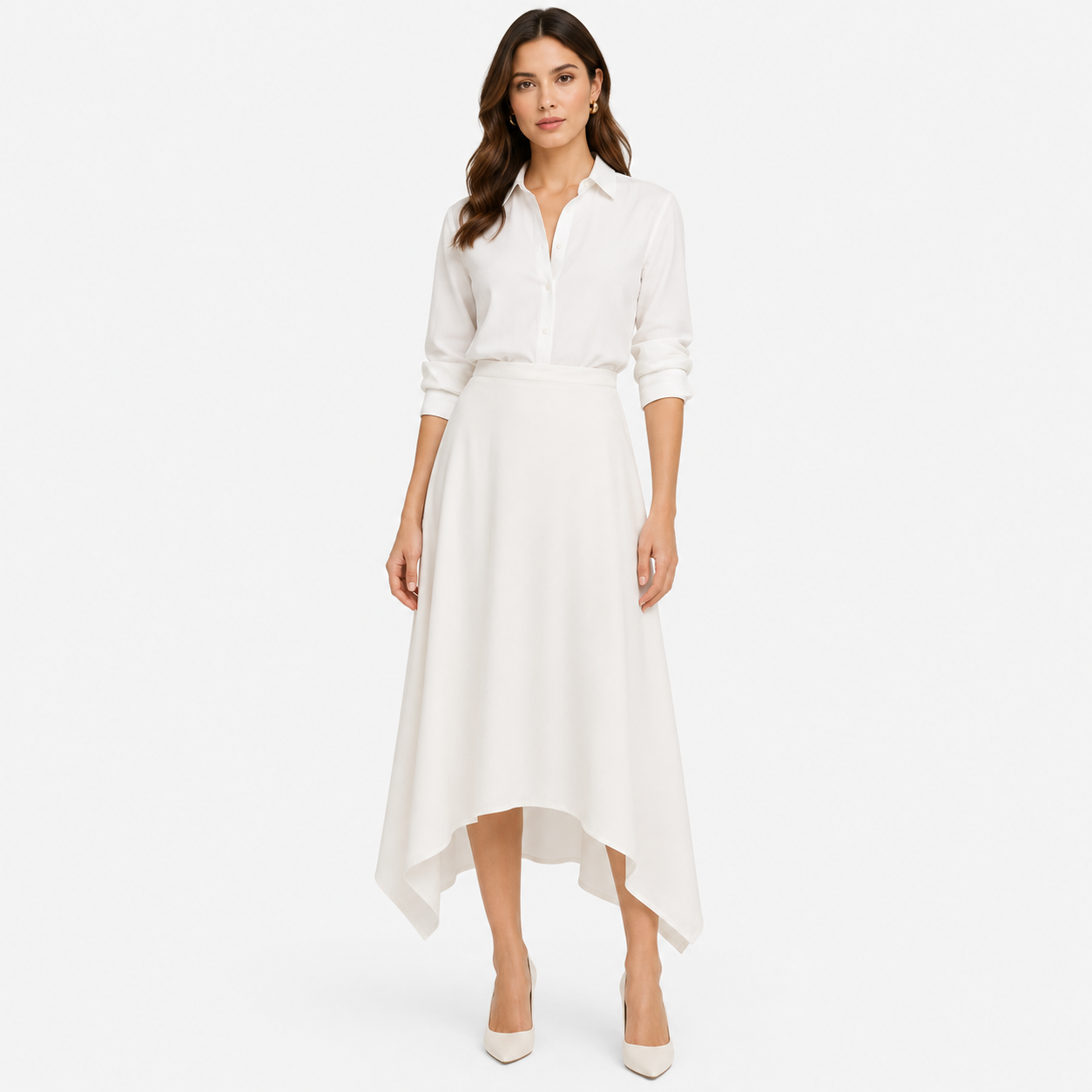 SUMMER LOVE  WHITE SKIRT