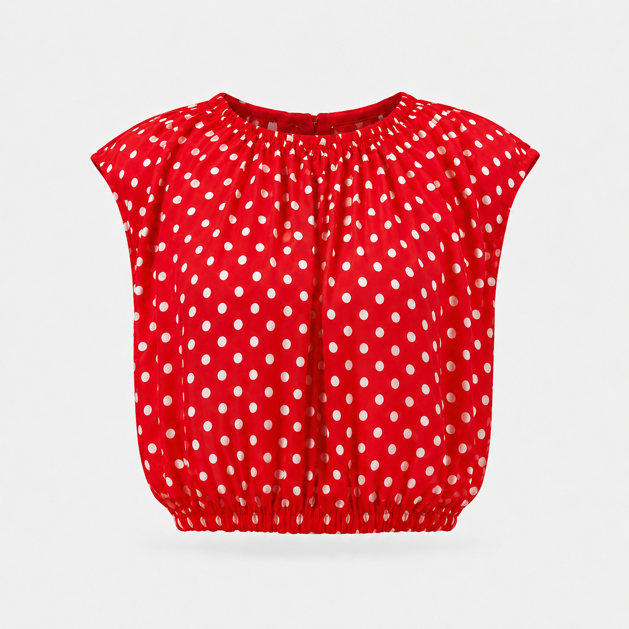 SUMMER LOVE POLKA DOT BALLOON TOP