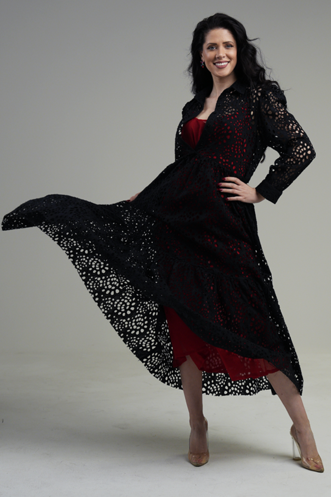 EMBROIDERY DRESS D1