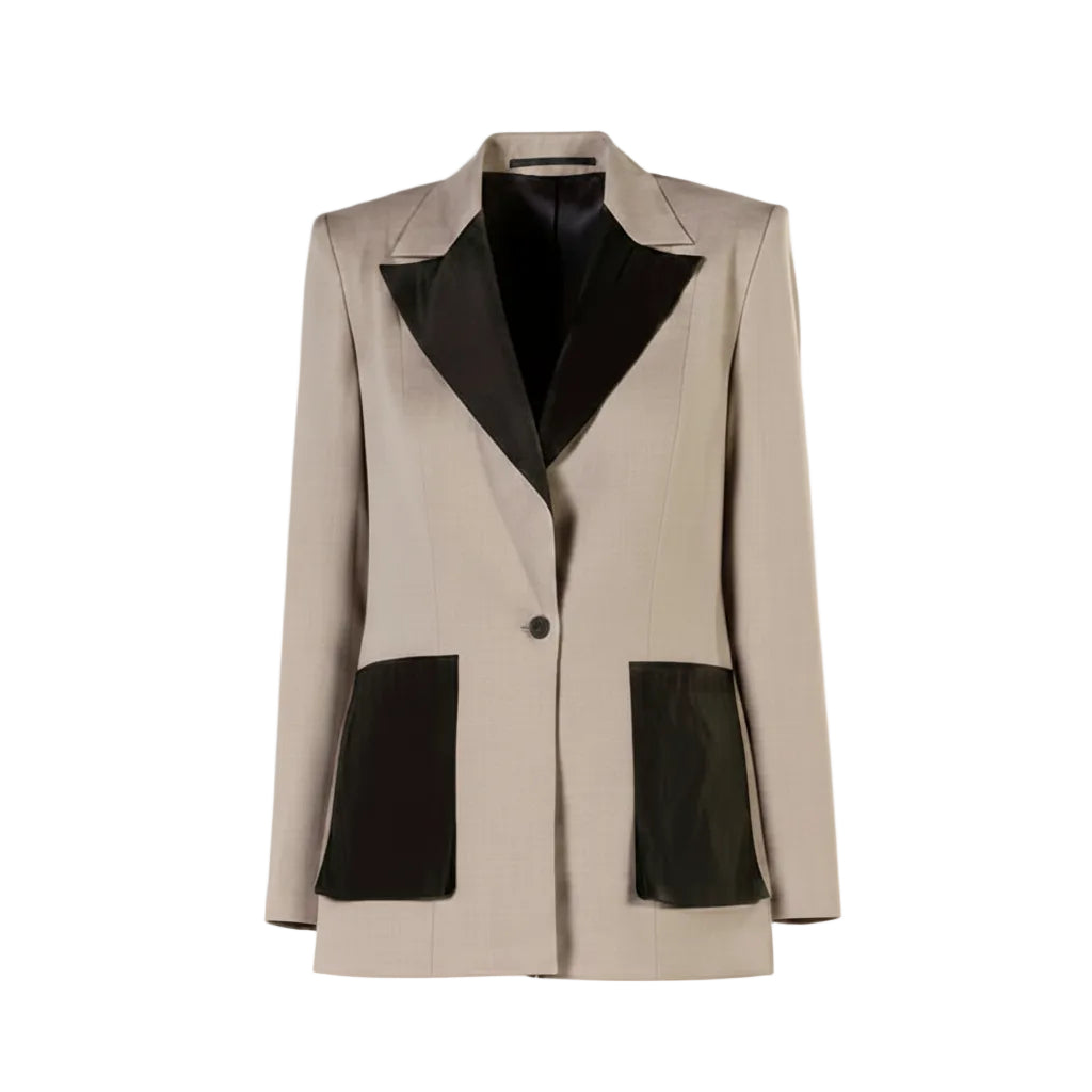 EDGY KHAKI/BEIGE JACKET D4