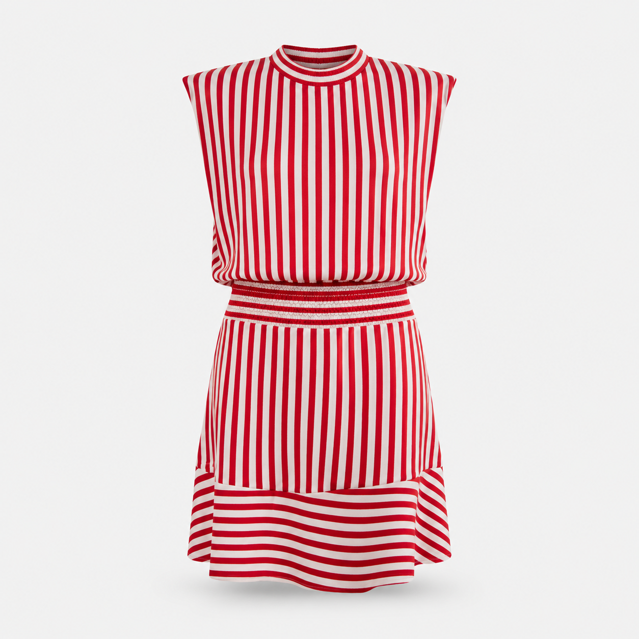 NOSTALGIA RED STRIPPED TOP