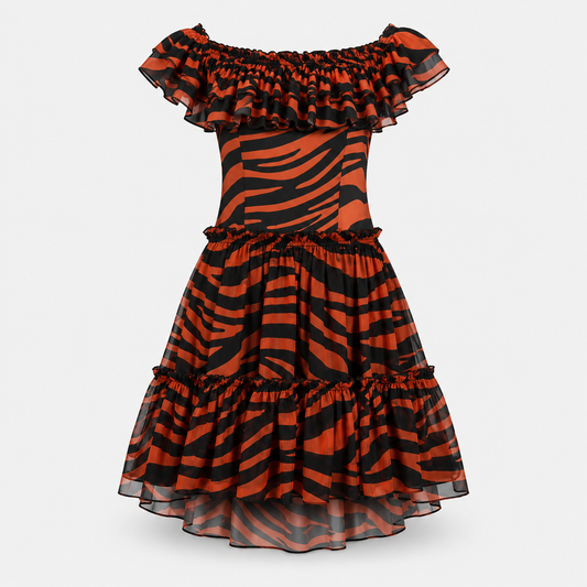 COLORFUL CHAOS  DRESS D3