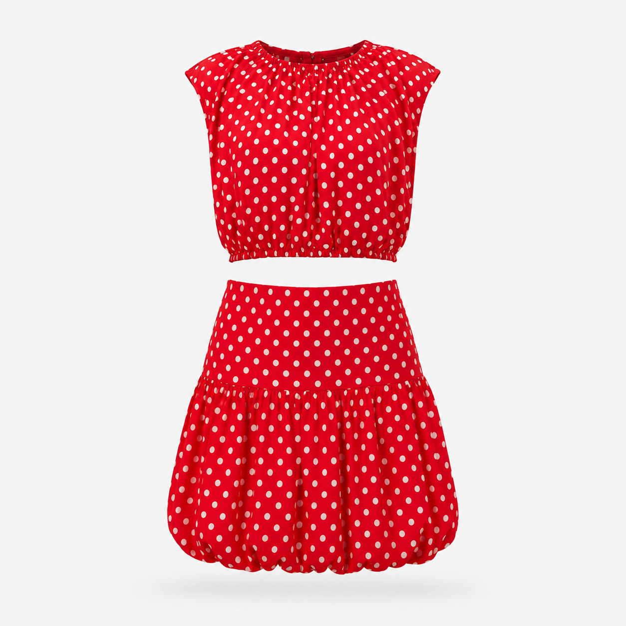 SUMMER LOVE POLKA DOT BALLOON SKIRT