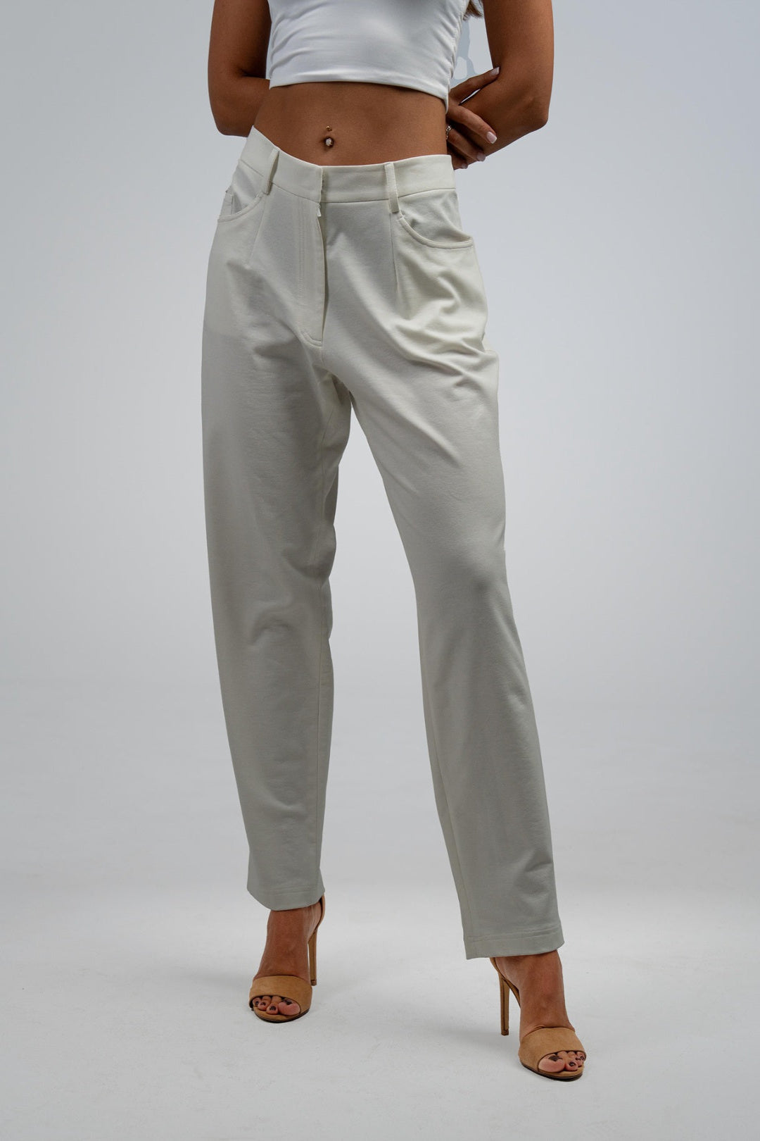 WQ- WHITE  PANTS