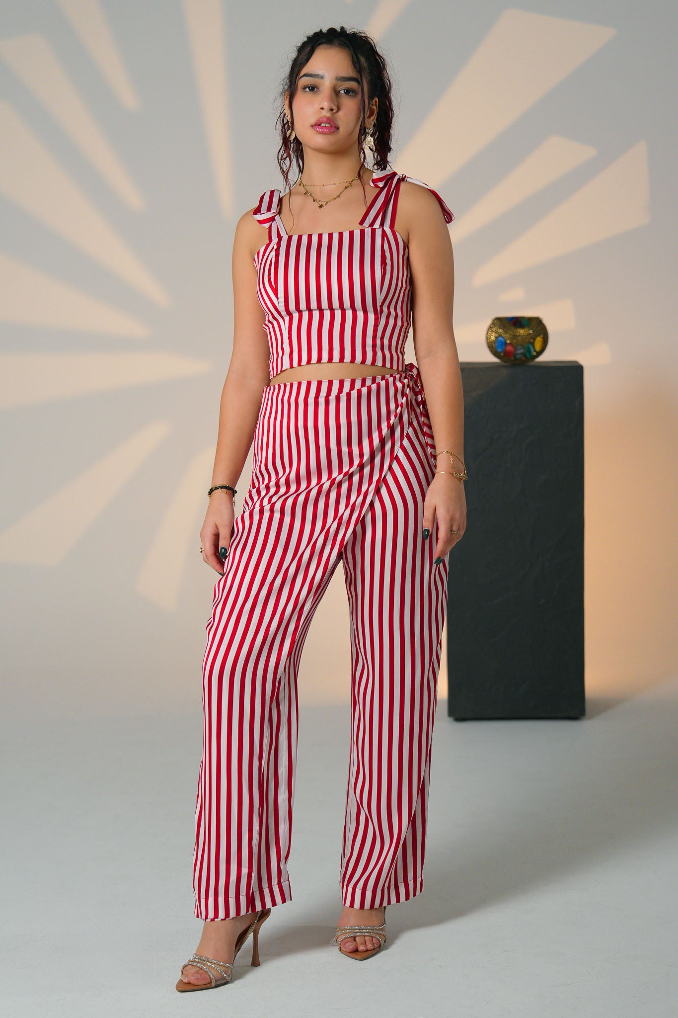 NOSTALGIA RED PANT