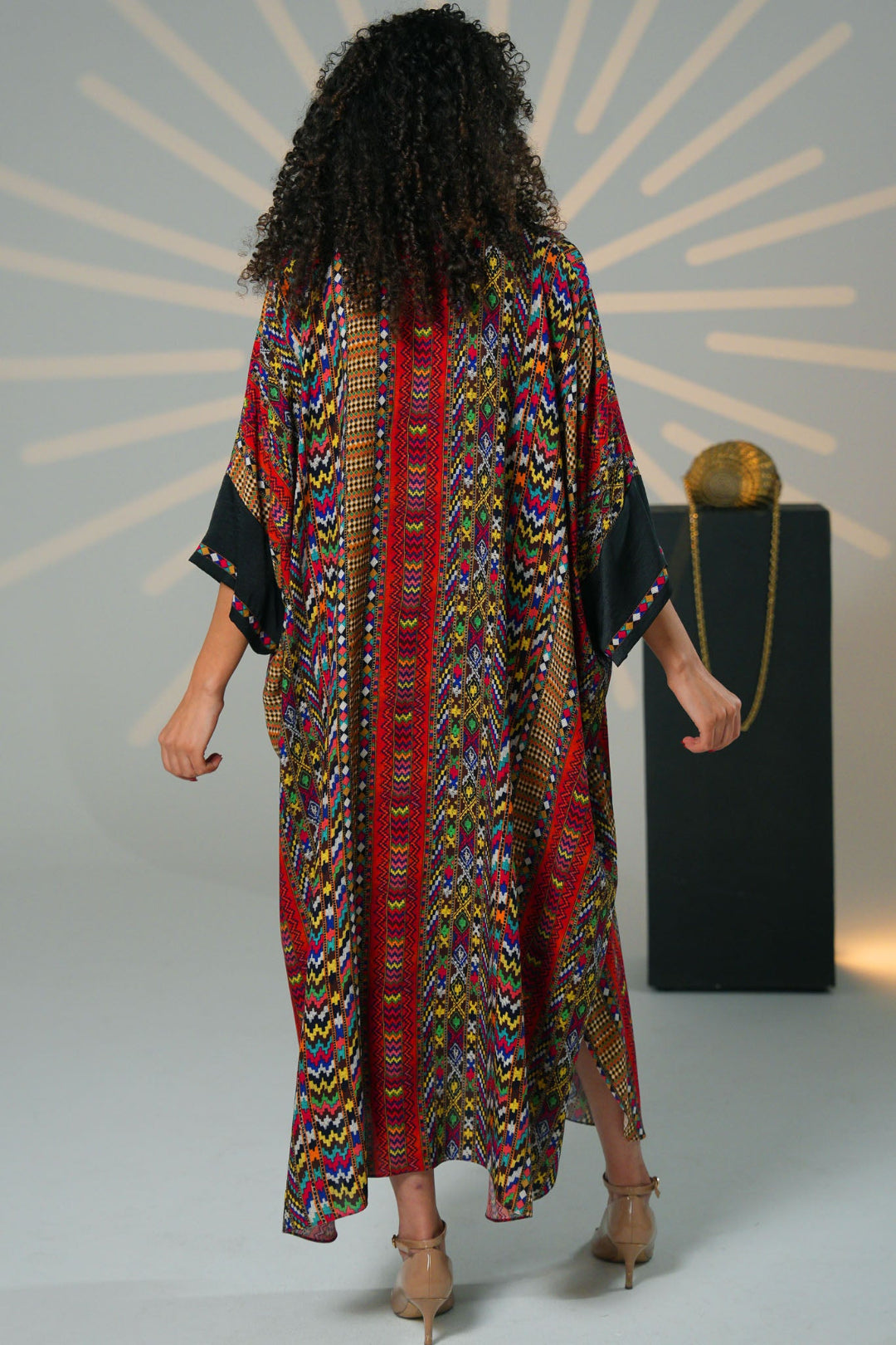 COLORFUL CHAOS KAFTAN