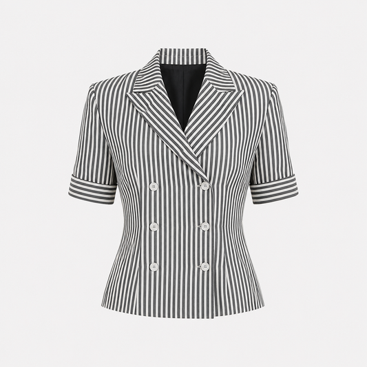 NOSTALGIA BLACK SHORT JACKET