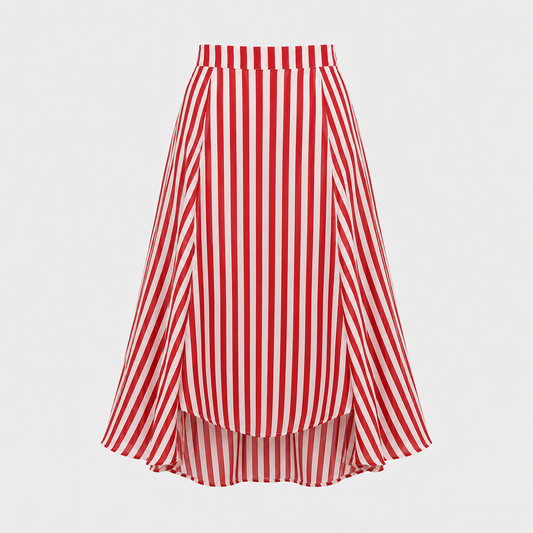 NOSTALGIA RED SKIRT