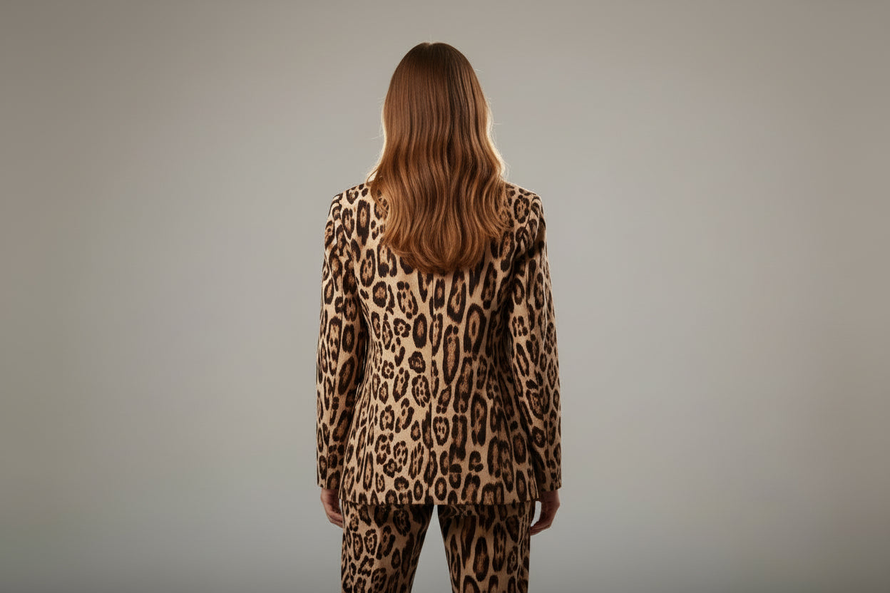 WE- LEOPARD PRINT JACKET