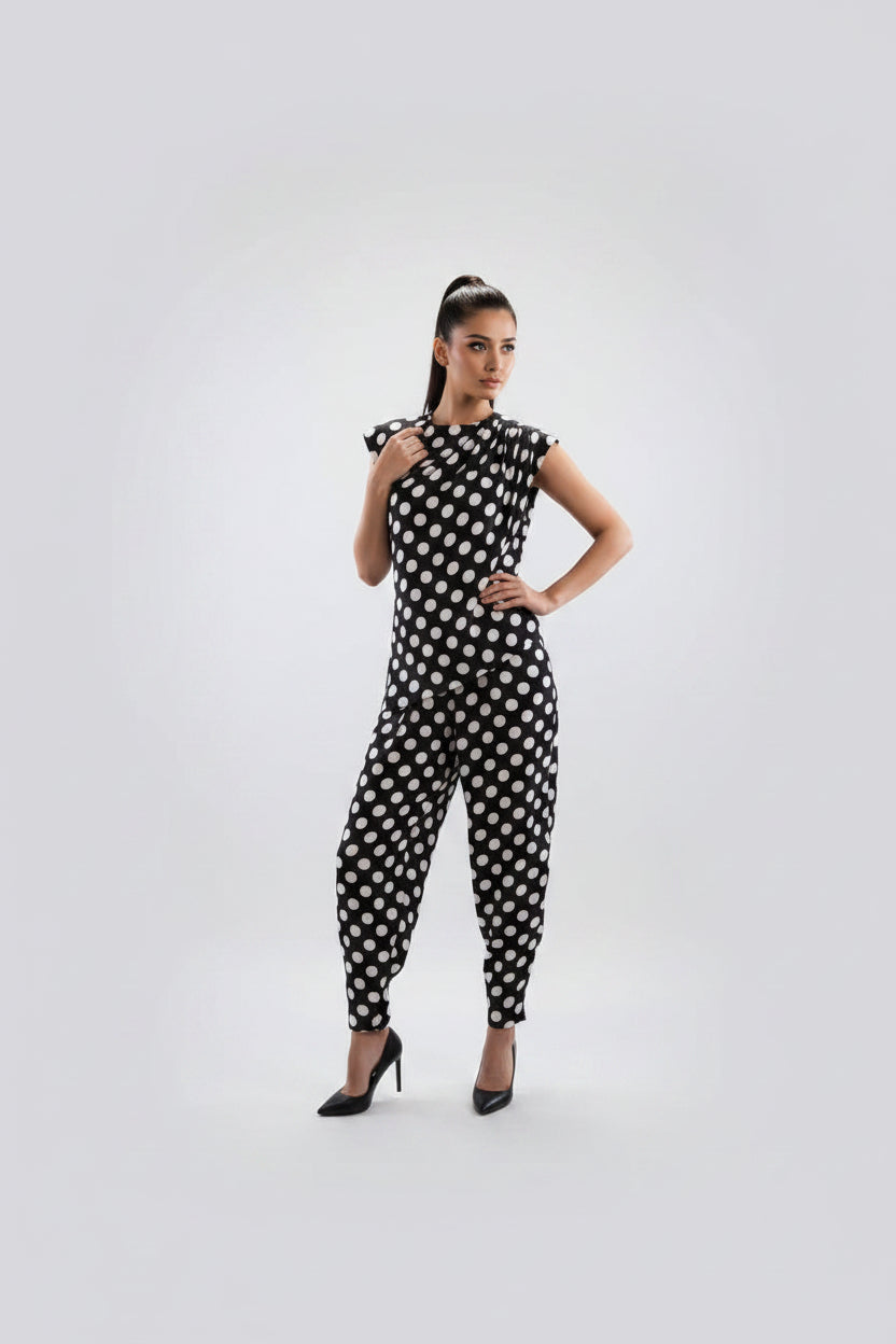SUMMER LOVE POLKA DOT TOP D1