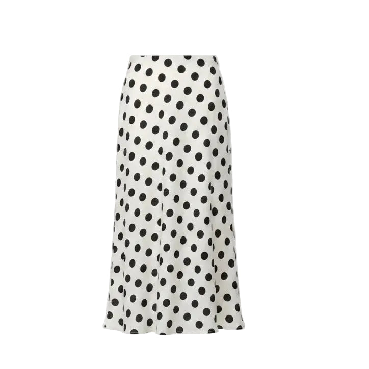 SUMMER LOVE POLKA DOT MAXI SKIRT