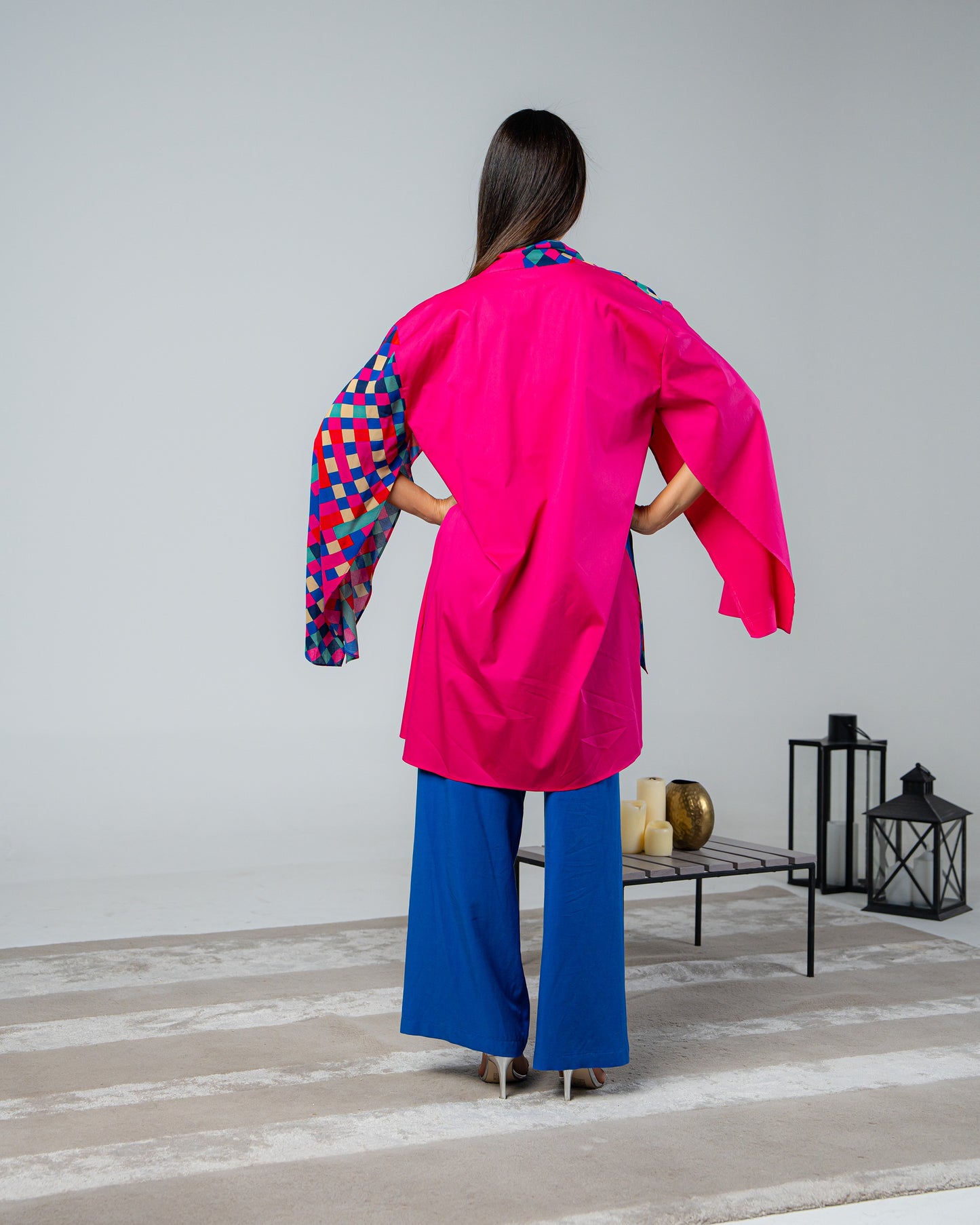 COLORFUL CHAOS KIMONO