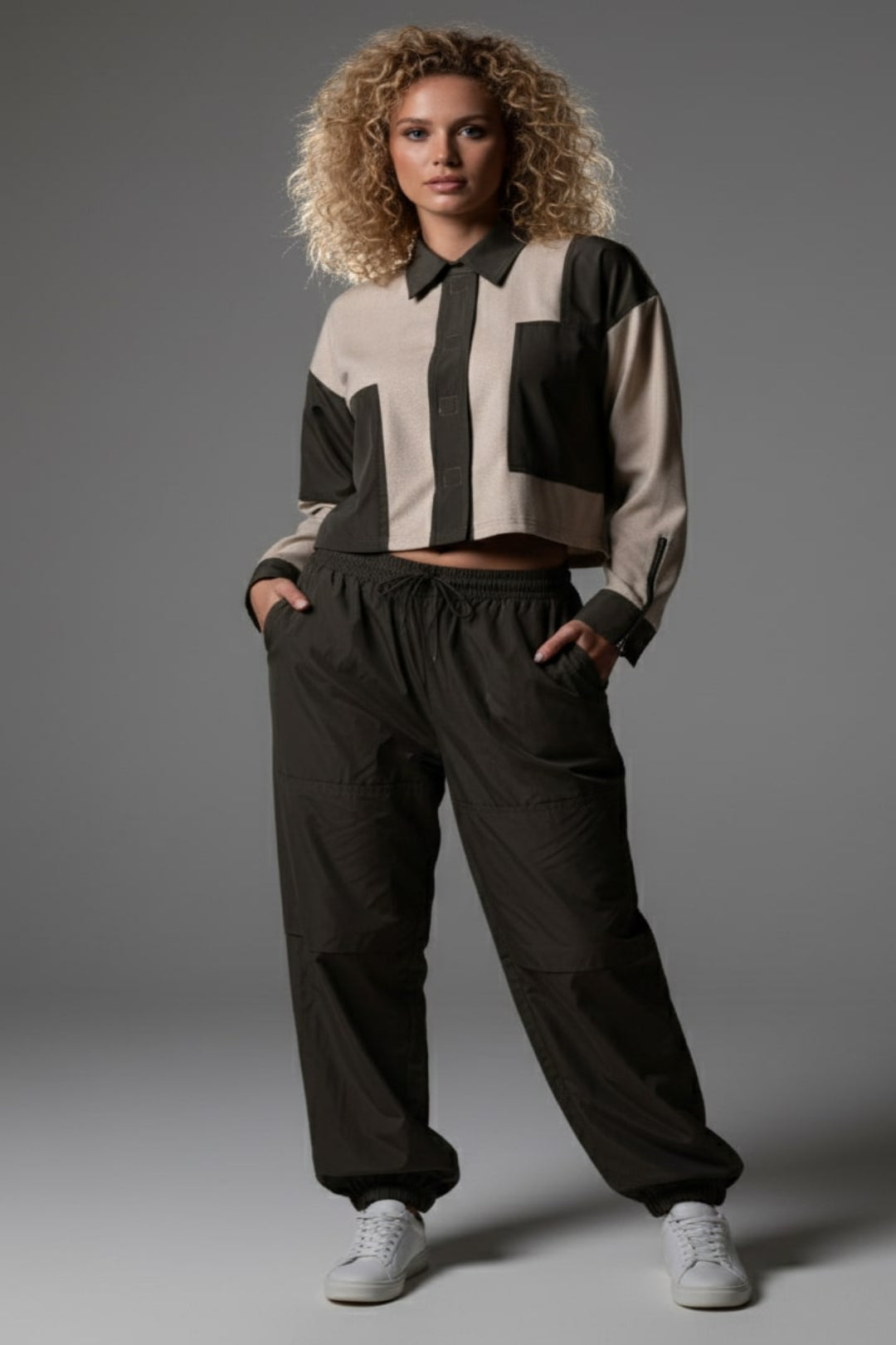 EDGY KHAKI PANT  D1