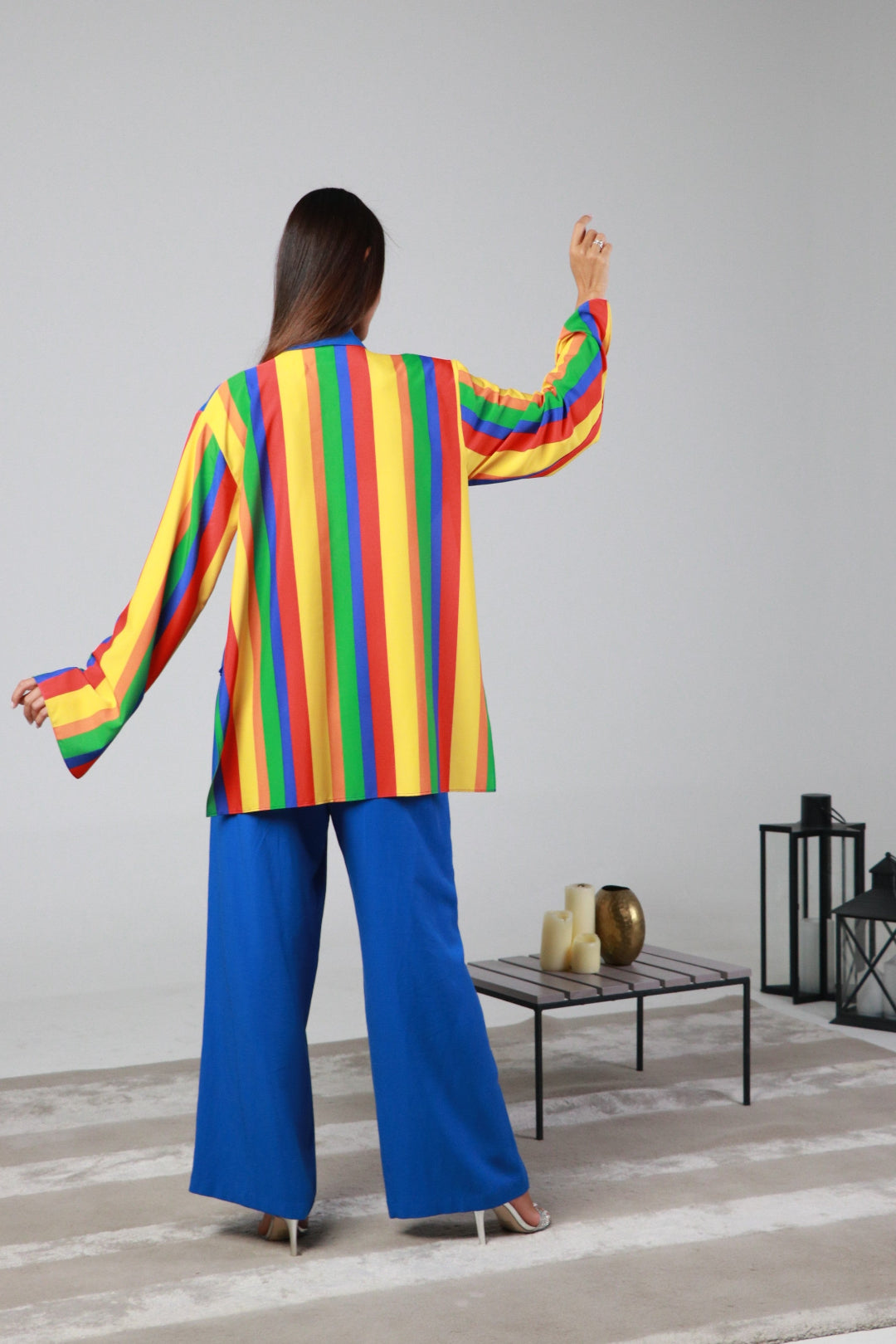 COLORFUL CHAOS KIMONO