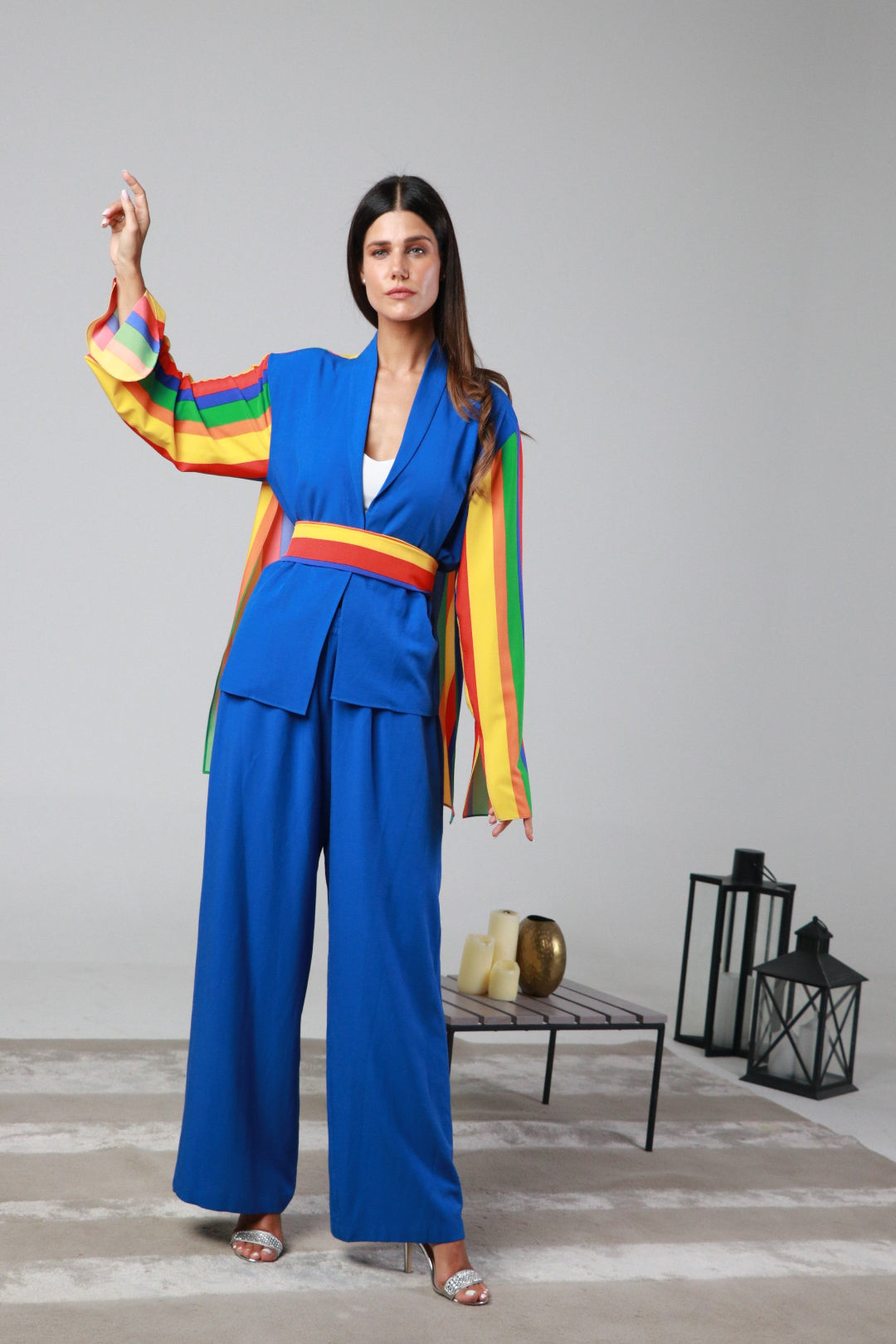 COLORFUL CHAOS KIMONO