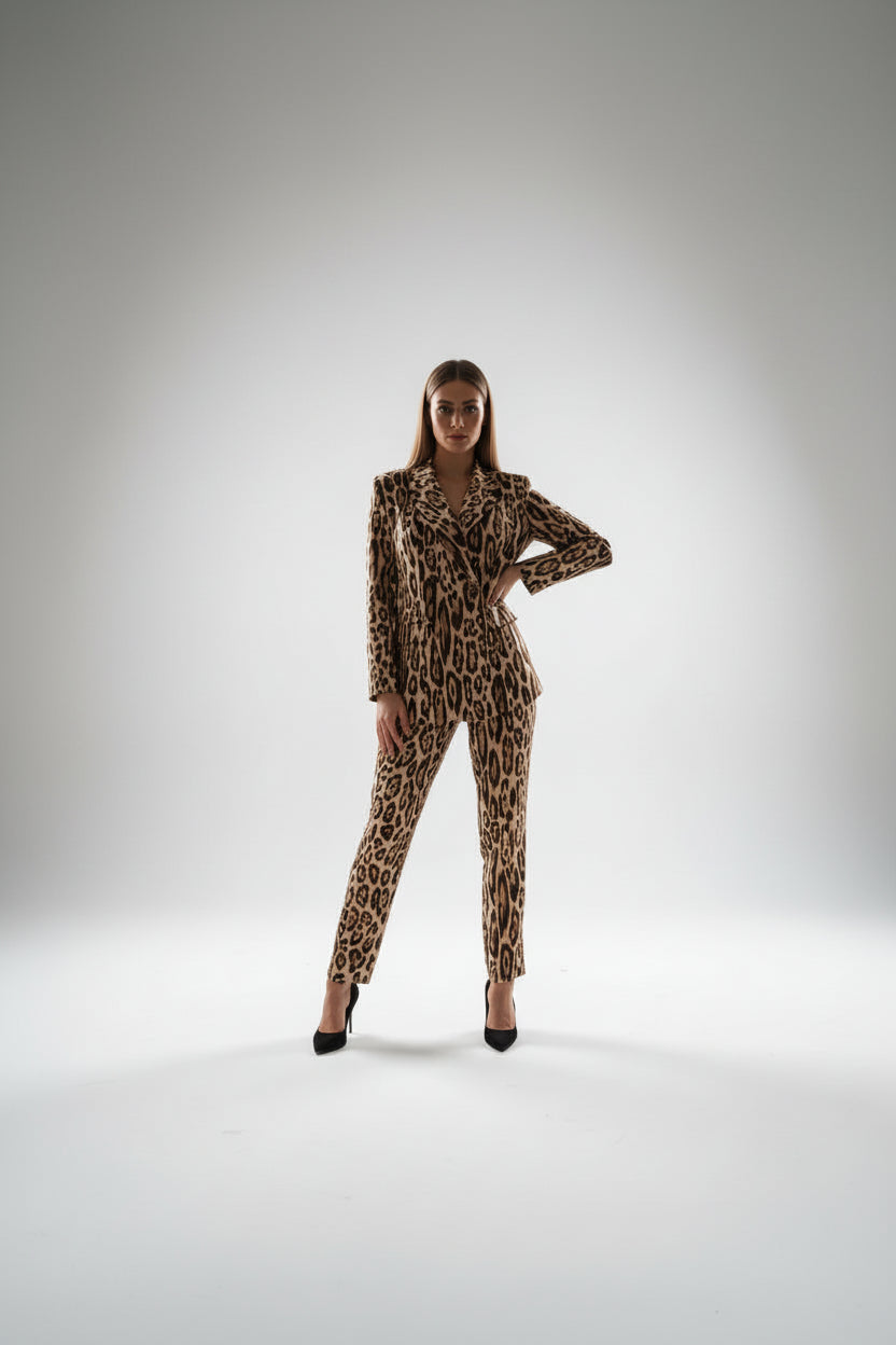 WE- LEOPARD PRINT JACKET