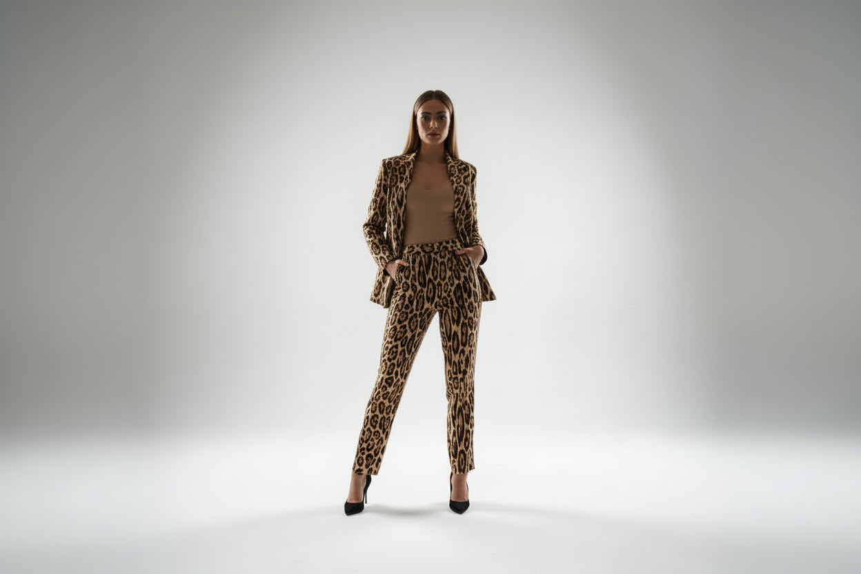 WE- LEOPARD PRINT JACKET