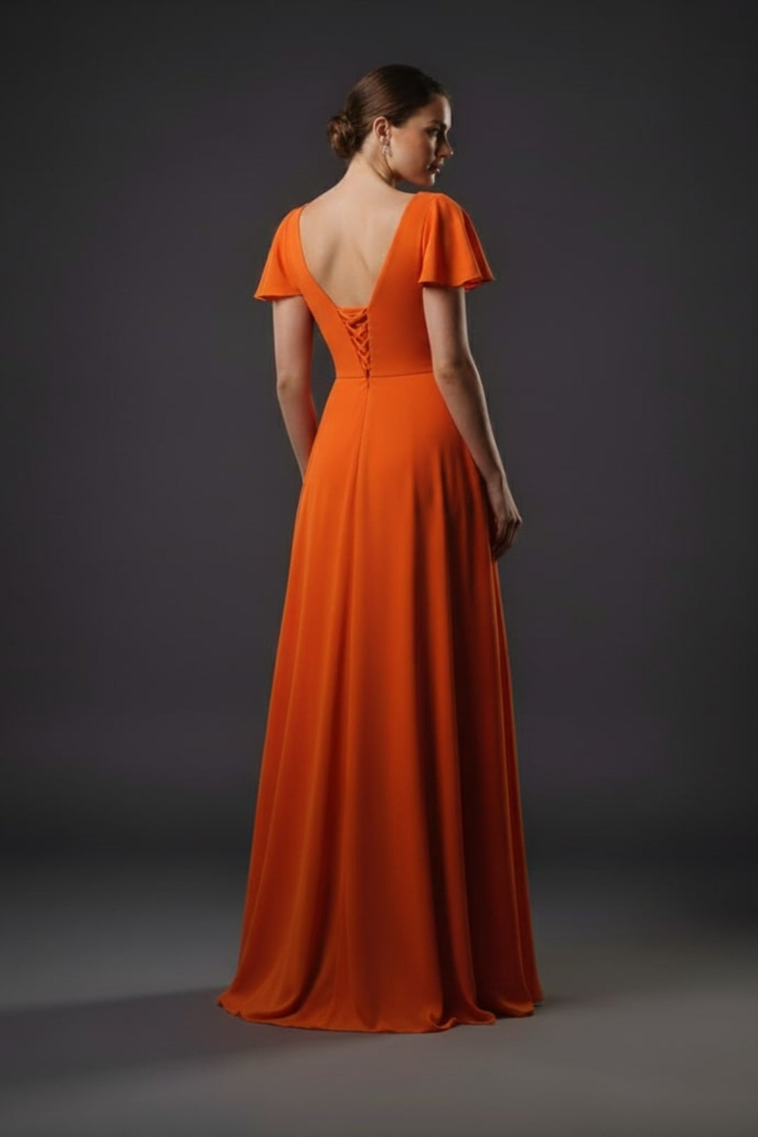 MARIGOLD  GRACE CRYSTAL WAIST GOWN