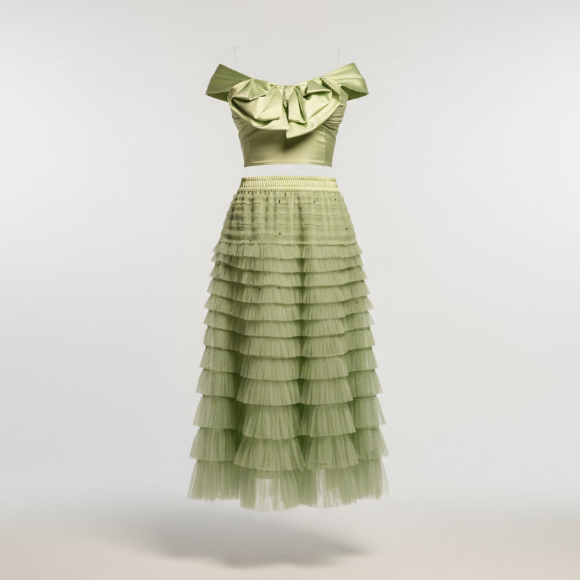 GREEN SKIRT