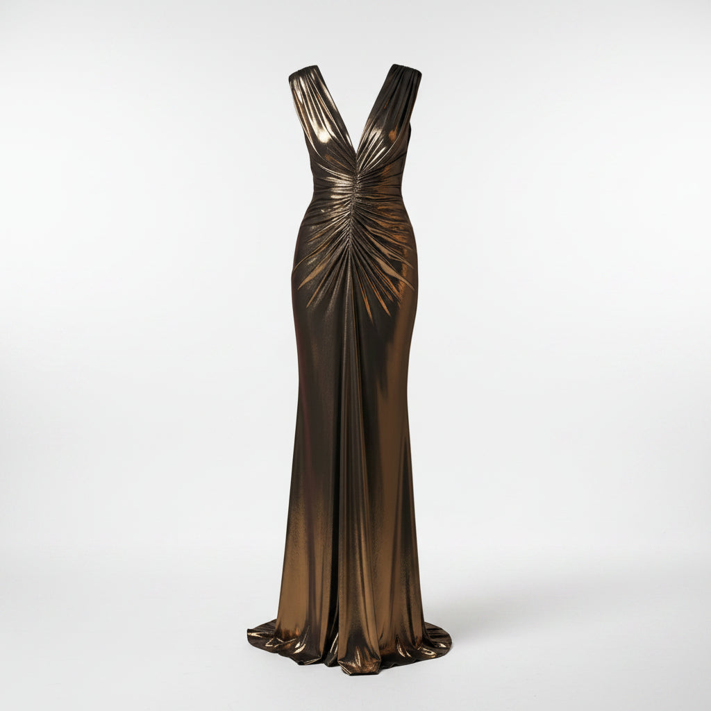 BRONZE DRESS