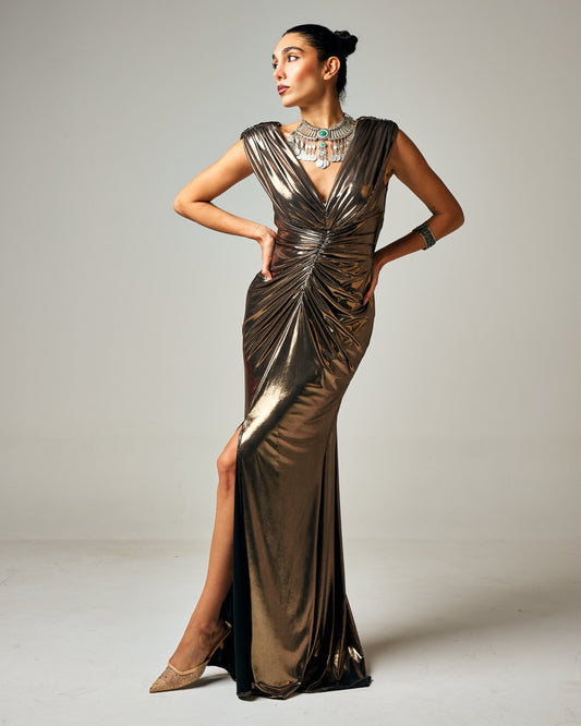 BRONZE DRESS