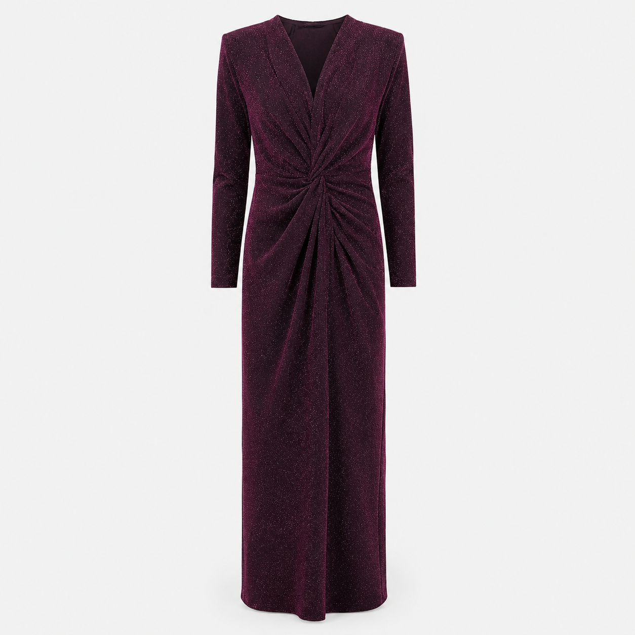 MIDNIGHT AMETHYST TWIST GOWN