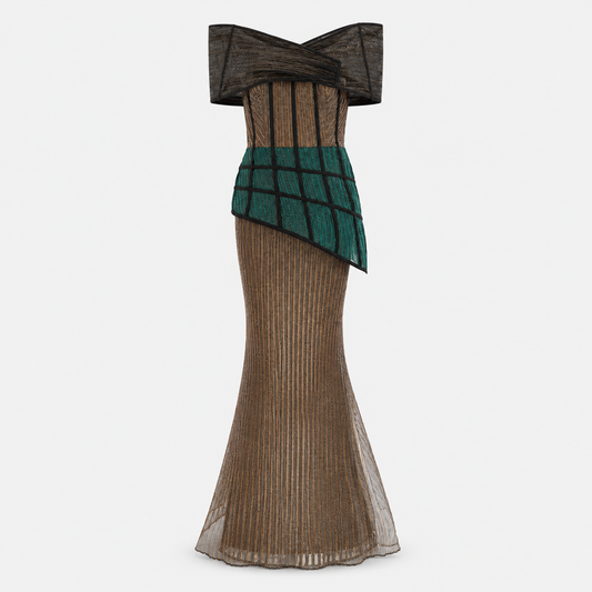 EMERALD ECLIPSE  GOWN