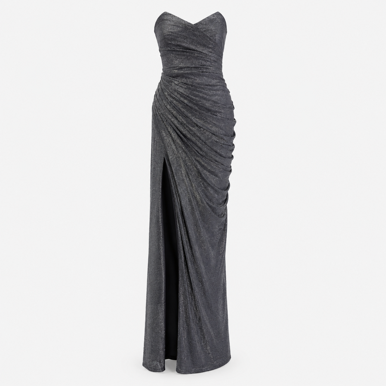 MIDNIGHT  MERCURY DRAPED GOWN