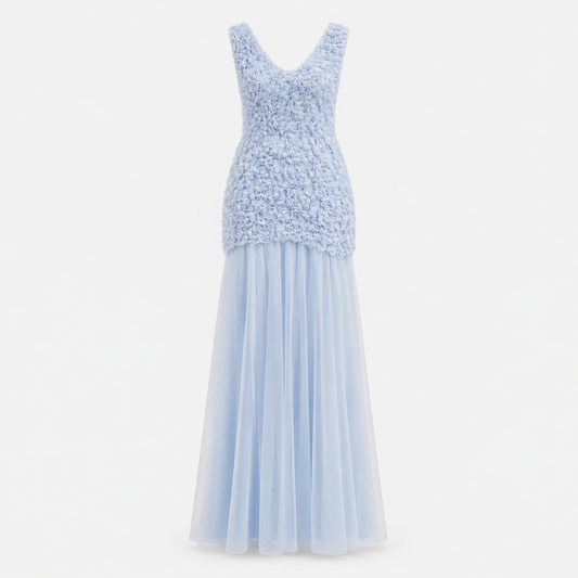 ICE BLOSSOM REVERIE TULLE GOWN