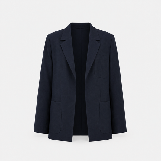 NAVY BLUE CUPRO JACKET